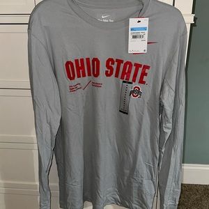 Ohio State Buckeyes Dri fit long sleeve tshirt